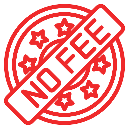 Graphic highlighting transparency and no hidden fees on OneAnt